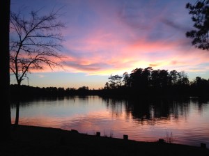 Indian Creek sunset Feb. 15, 2014. Original photo by C. Veronie. All Rights Reserved.